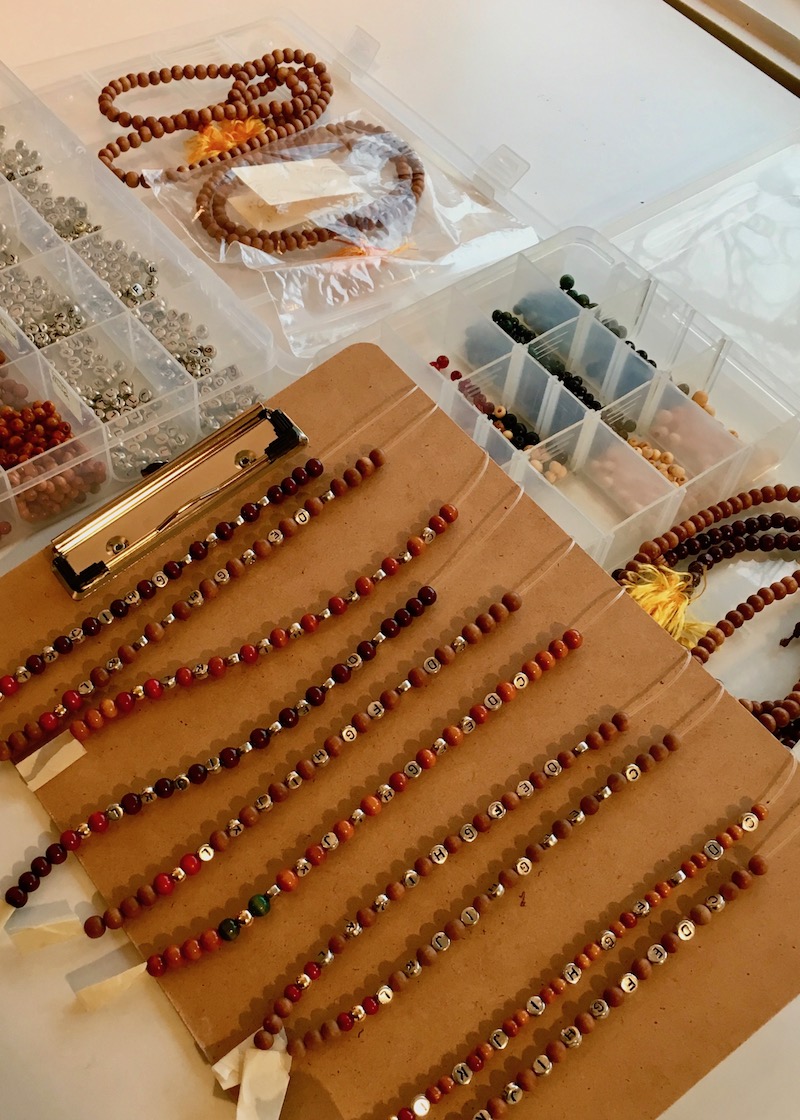 Beads and Tray